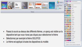 PowerPoint mise en forme des paragraphes