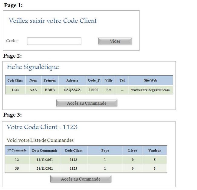 Exercice PHP corrigé