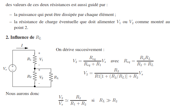 déterminer l’expression des tensions