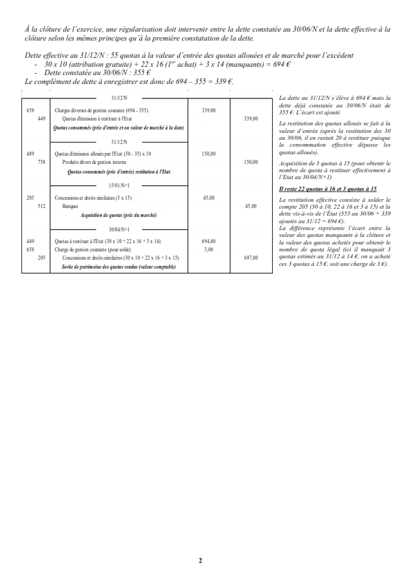 Exercice comptabilité présentez les écritures