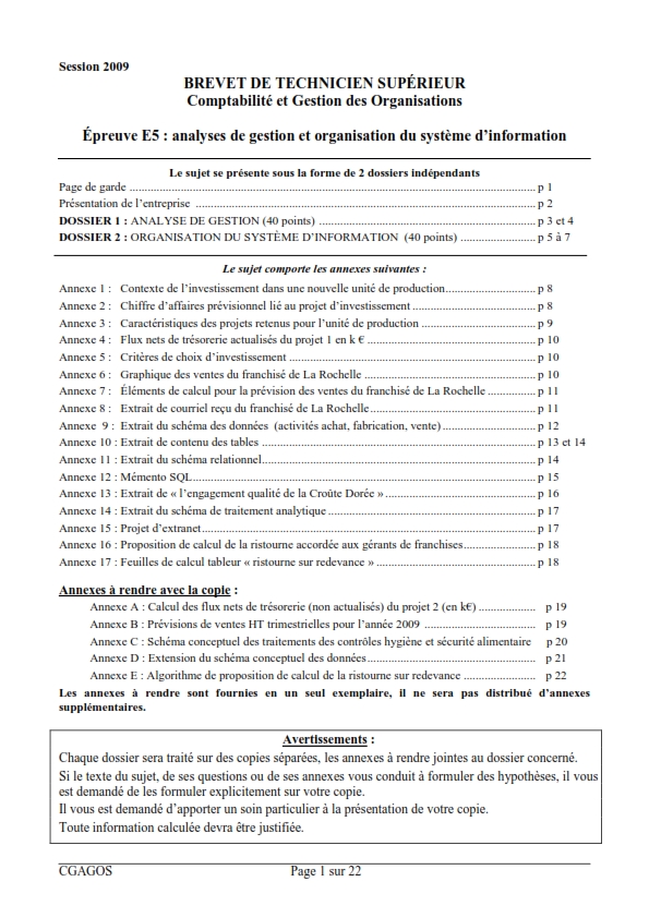 Exercice comptabilité approfondie